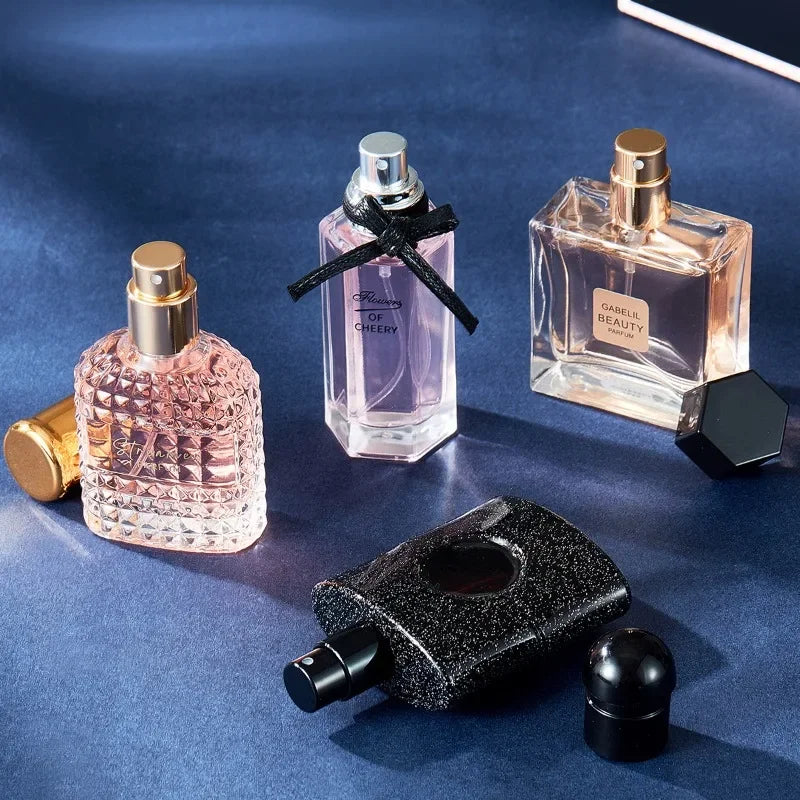 Original Women Perfume Gift Box Perfumes Set 4PCS*25ML Long Lasting Fresh Fragrance Eau De Toilette Gift For Women Men Pheromone