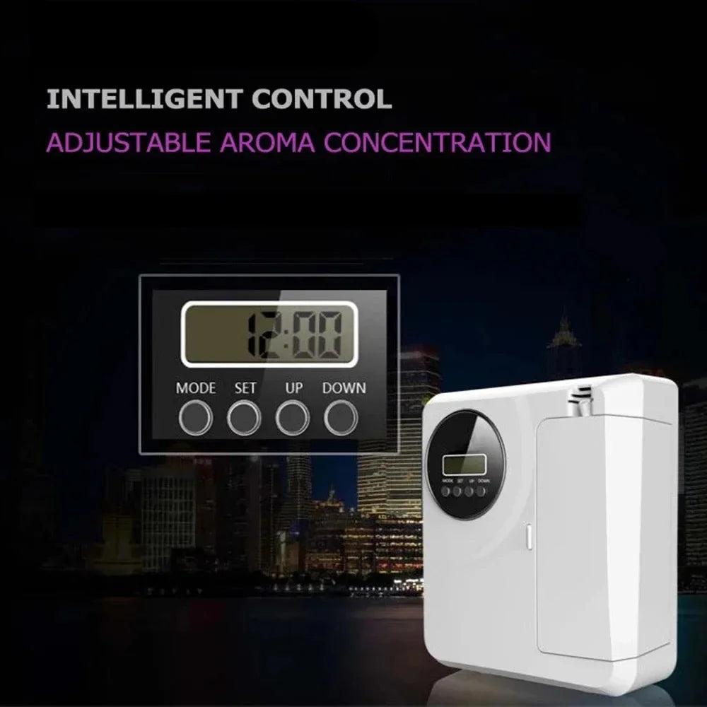Essential Oil Diffuser Hotel Air Freshener Home Fragrance Smart Timer Auto Flavoring Room Aromatizer Electric Aromatic Oasis