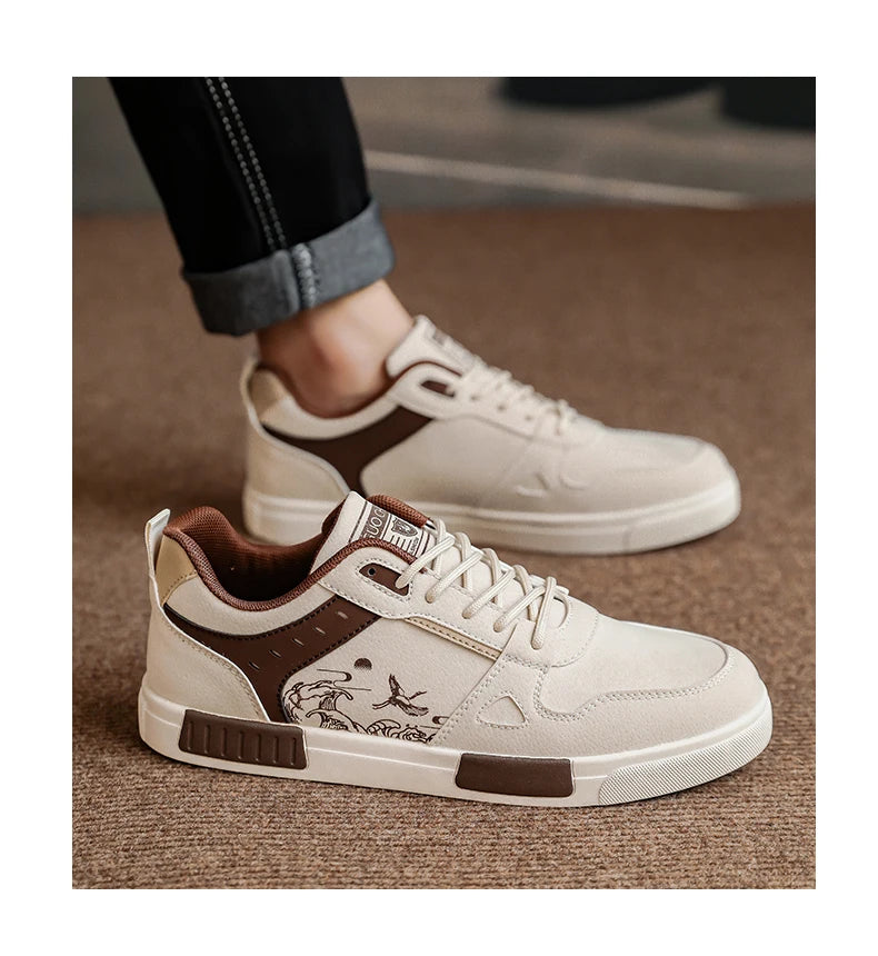 Men's Shoes 2024 New Summer Men's Low Cut Men's Sneakers Waterproof Anti Slip Comfortable Wear-resistant Oversized Casual Shoes