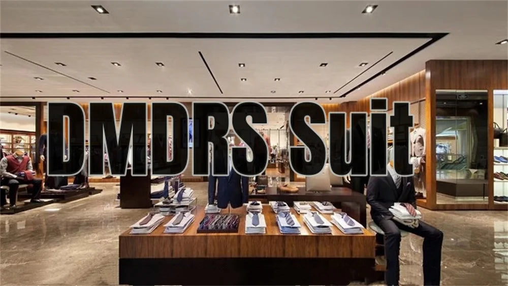 Men Suit Set For Wedding Groom Suit Business 3 Piece Set For Men 2024 Popular Printed Jacket Dress Blazers Coat Trousers Suit