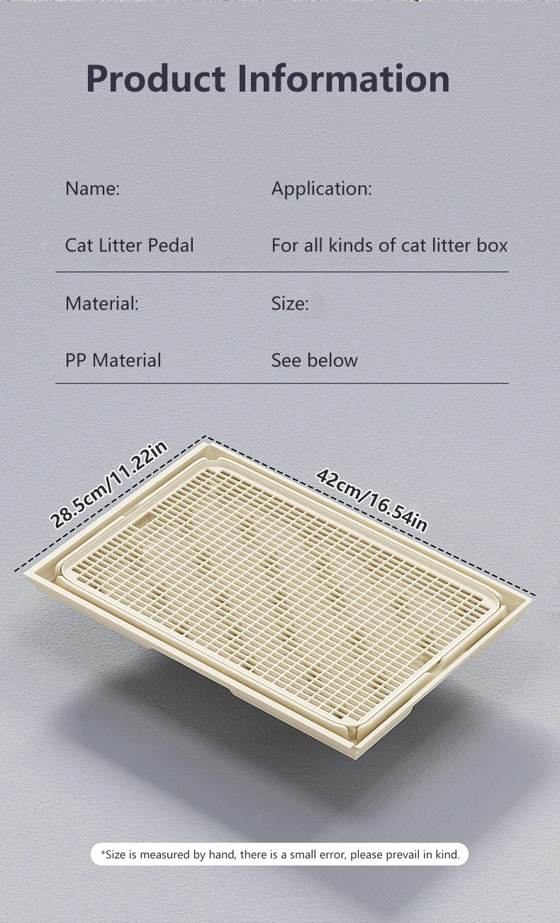 Pet Cat Litter Mat Waterproof Double Layer Mats Pet Litter Box Mat Clean Pad Products For Cats Accessories Pet Clean Supplies