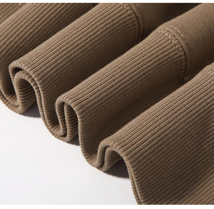 Solid Oversize Hoodies For Women Pocket Casual Loose Hooded Sweatshirt Woman Autumn Cotton Terry Hoodies Women Oversize Pullover