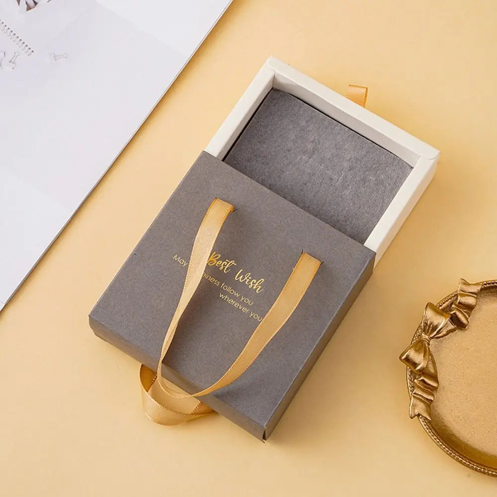 Jewelry Display Box Bracelet Jewelry Organizer Dust-proof Gifts Box Gift Packaging Earrings Case Storage Box Drawer Jewelry Box