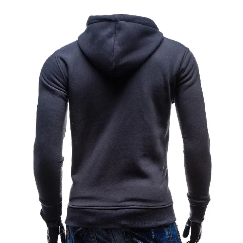 Men's Hoodie Sweatshirts for Men Pullover Spring Autumn Slim Fit Tops Sweatshirt Mens Casual Blouses Hoodie