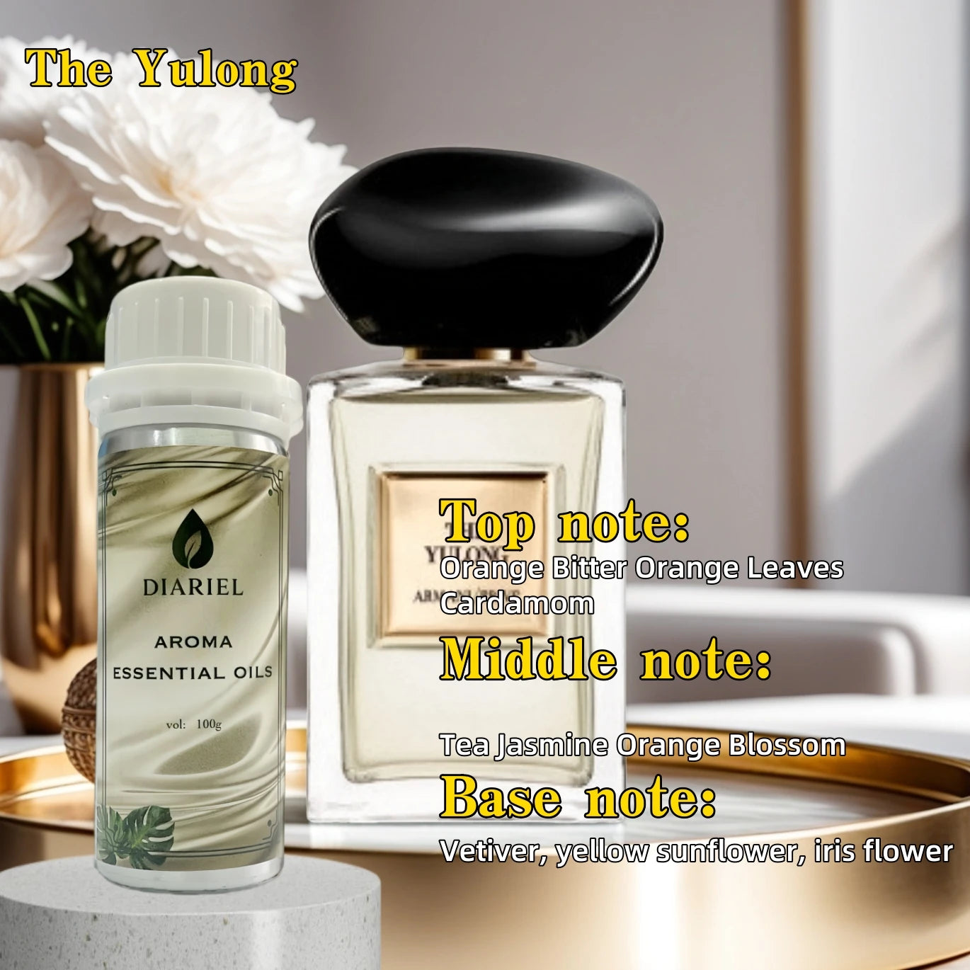 100ML Aroma Diffuser Essential Oils Eight Times Concentrated Essence Perfume Flavoring Home Fragrance Air Freshener