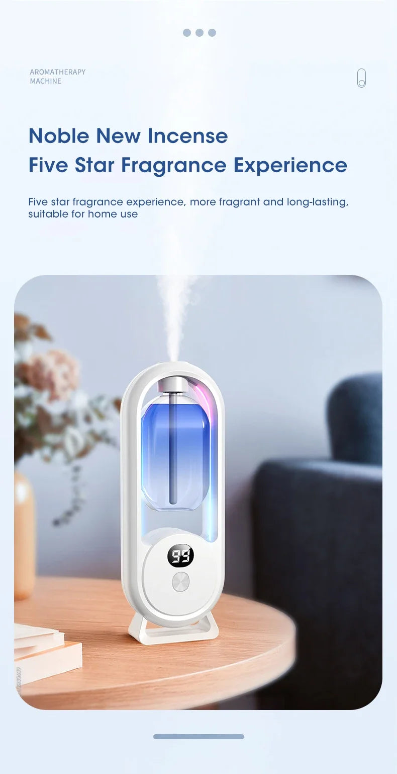 Automatic Home Fragrance Machine Essential Oil Diffuser Nebulizer Perfume Scent Machine for Kitchen and toilet deodorization