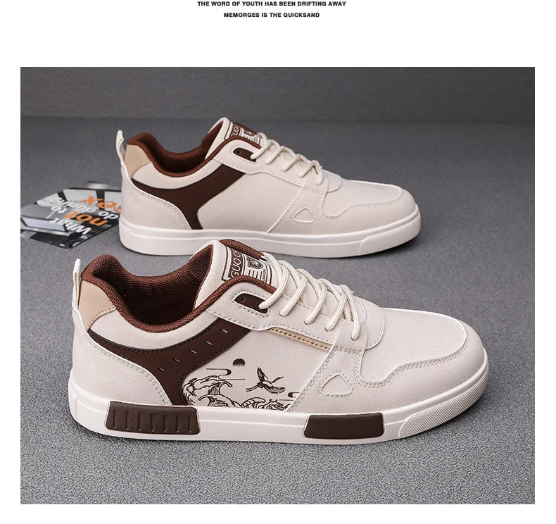 Men's Shoes 2024 New Summer Men's Low Cut Men's Sneakers Waterproof Anti Slip Comfortable Wear-resistant Oversized Casual Shoes