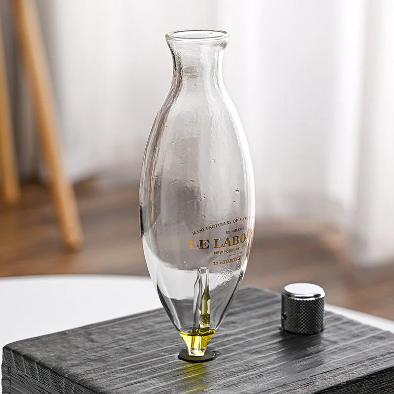 Essential Oil Diffuser Nebulizer Glass Aroma Oil Diffuser Wood Grain rechargeable Professional Scent Machine Nebulizer For Home
