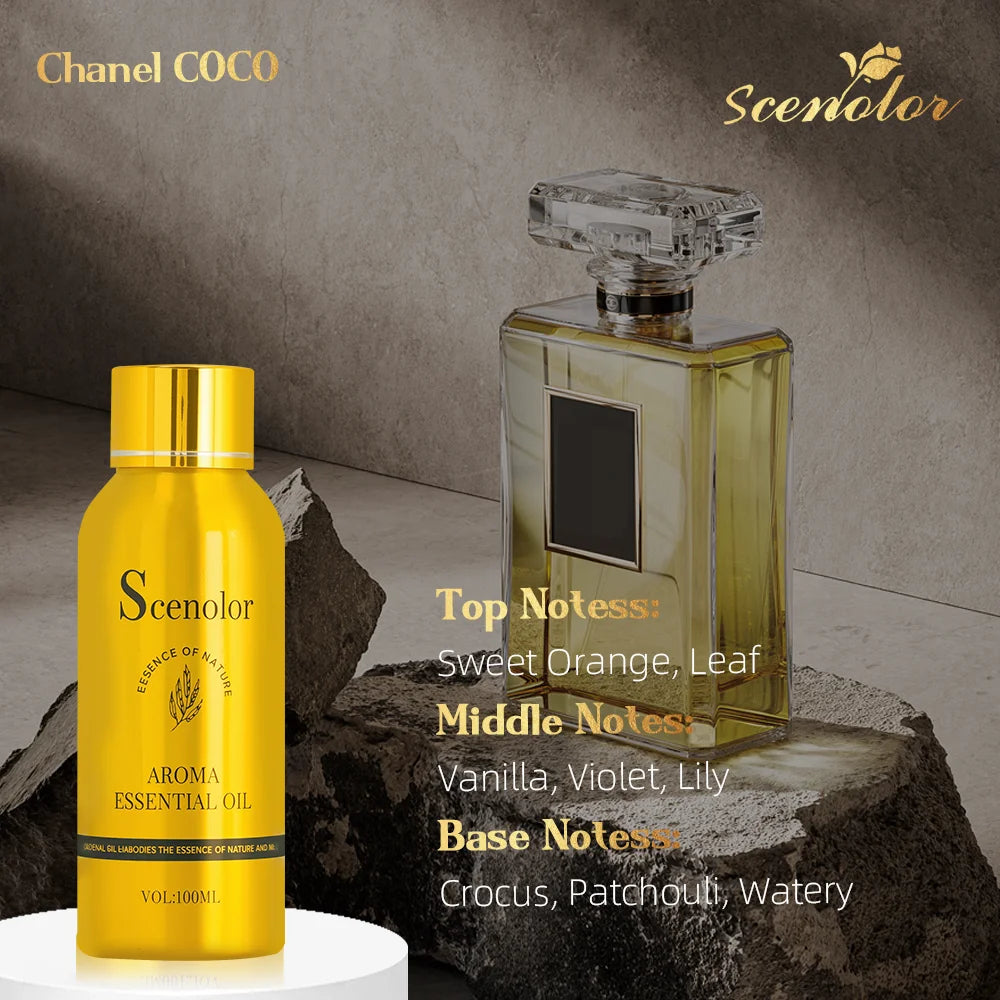 Chiose 100ml Perfume For High End Clothing Store Hotel Fragrance Essential Oil For Aroma Diffuser Pets Air Freshener Home Diy