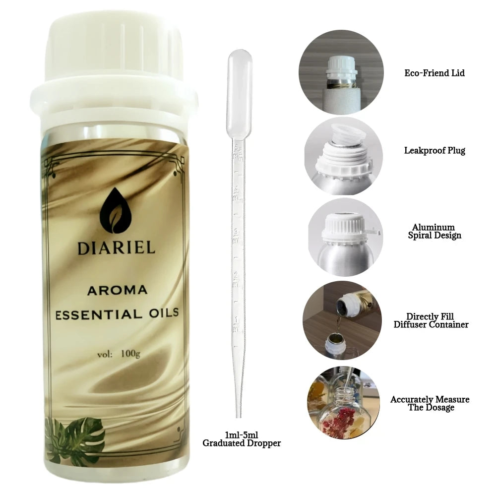 100ML Famous France Perfume Oil Men Women Fragrance Oasis Essential Oil Aromatherapy Aroma Diffuser Oil DLor Ton Foud Oud Wood