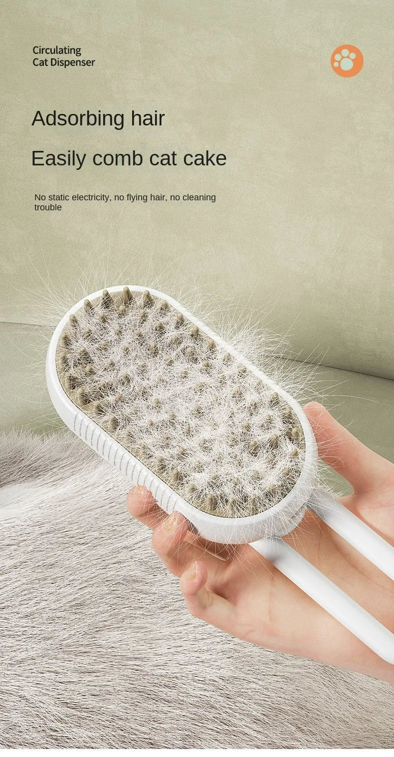 Pet Electric Spray Comb for Cats and Dogs Spray Massage Comb Cat Float Hair Cleaning Cleaning Supplies  Acessorios Wholesale
