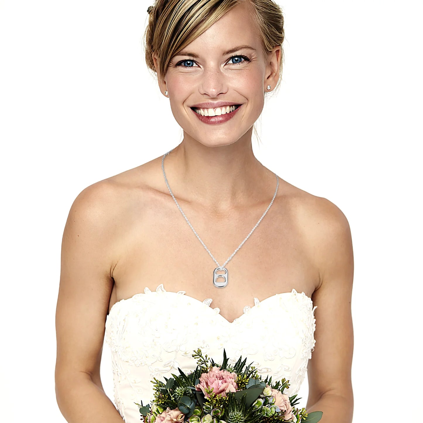 2 Pcs Pull-up Necklace Necklaces for Women Trendy Vintage Pretty Can Jewellery Alloy Girls Girlfriend