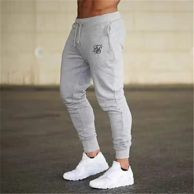 2025 new Men's pants, summer casual pants, men's novelty, running sportswear, sports pants, Harajuku streetwear, slim pants