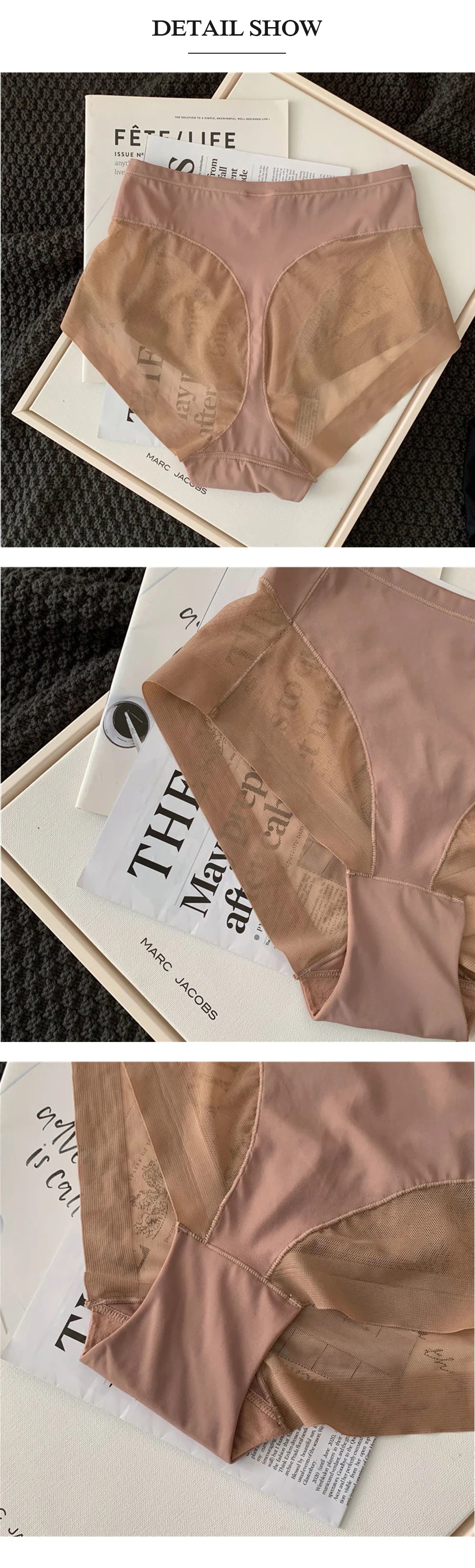 Women Panties High Waist Seamless Slimming Underwear Highly Elastic Woman Briefs Lady Underpants Butt Lifter Shapewear Pants