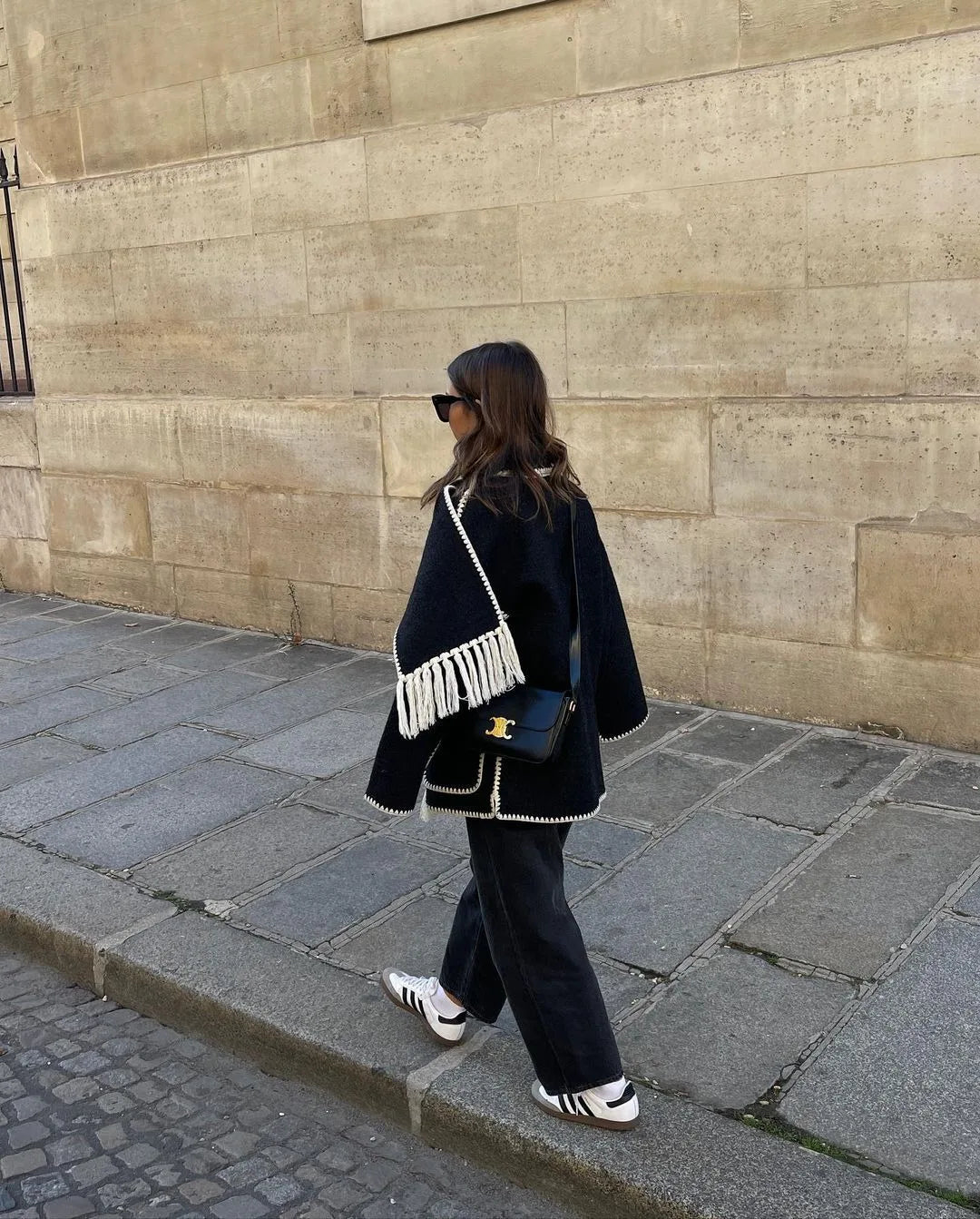 Women's fashion woolen coat for autumn/Winter 2024