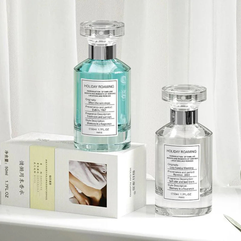 Eau De Toilette Brand Lasting Fragrance Holiday Lazy Floral Fragrance Fresh Vitality Ocean Cologne Charm Unisex Perfume Spray