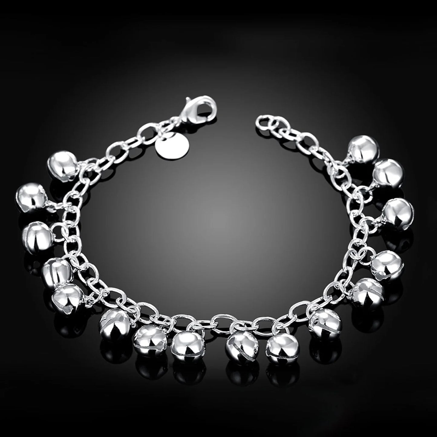 Fashion Female Bell Chain Bracelet Delicate Appearance and Excellent Texture Bracelet for Women Girls Jewelry Gifts