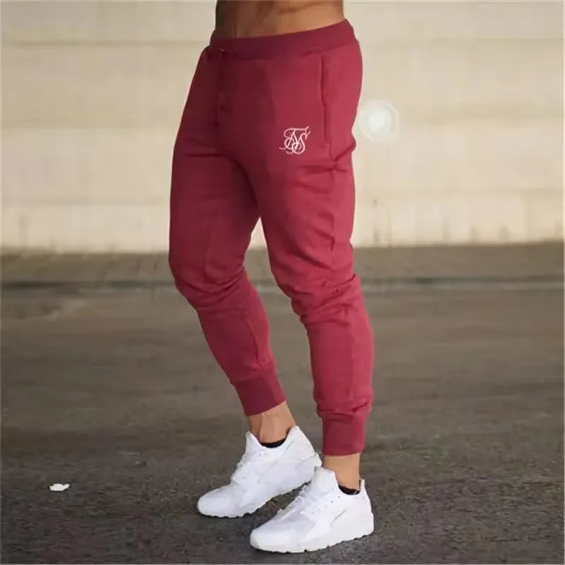 2025 new Men's pants, summer casual pants, men's novelty, running sportswear, sports pants, Harajuku streetwear, slim pants