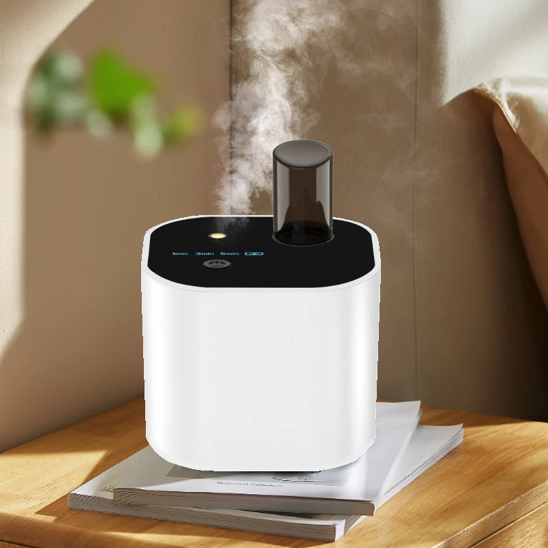 Rechargeable Pure Essential Oil Aroma Diffuser Fresh Air USB Portable Home Scent Waterless Fragrance Nebulizer For Home Office