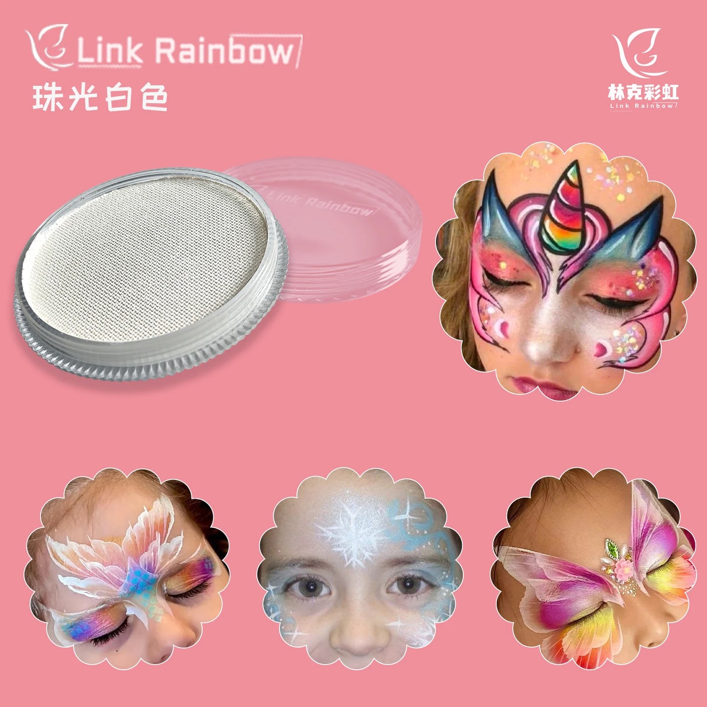 30g Face Paint Professional Matter UV Colors Water Based Makeup Eyeliner Neon Body Art