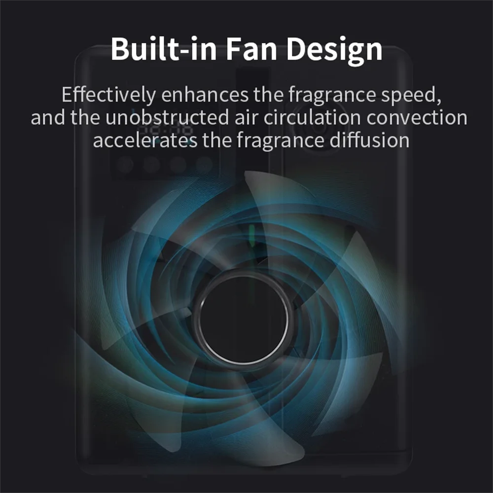 Scent Machine Aroma Diffuser 160ml Fragrance Diffuser For Large Area Hotel Lobby Home Fragrance Smell Distributor Bluetooth