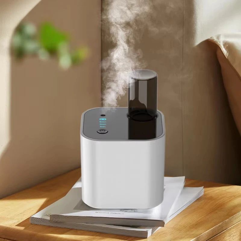 Rechargeable Pure Essential Oil Aroma Diffuser Fresh Air USB Portable Home Scent Waterless Fragrance Nebulizer For Home Office