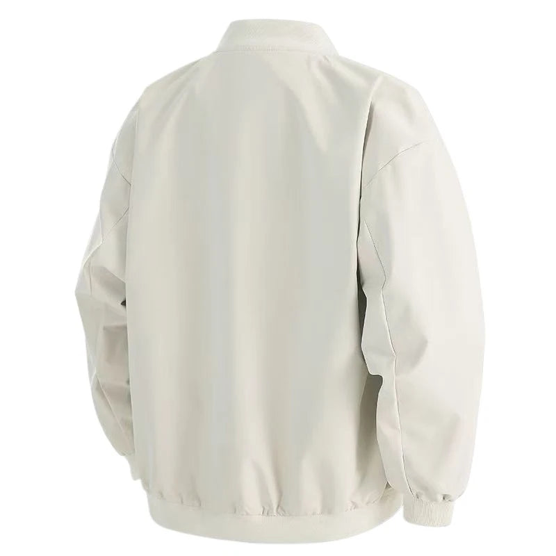 New Men's Bomber Jacket Coats Lightweight Windbreaker Spring Streetwear Fall Casual Jackets for Men Outdoor Mens Coats