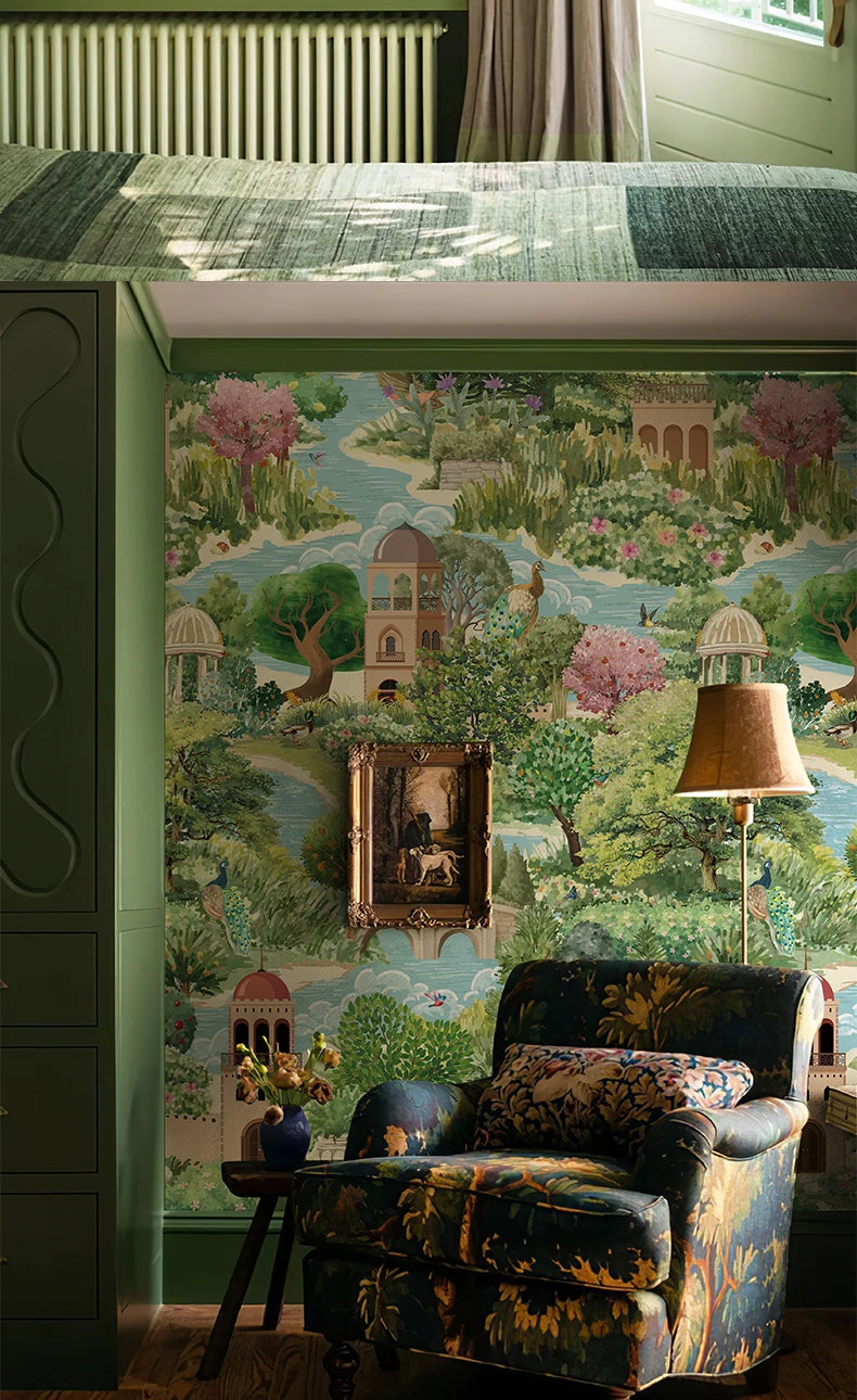 custom art Photo Mural wallpapers for Living Room TV background murals American countryside garden wall paper home improvement