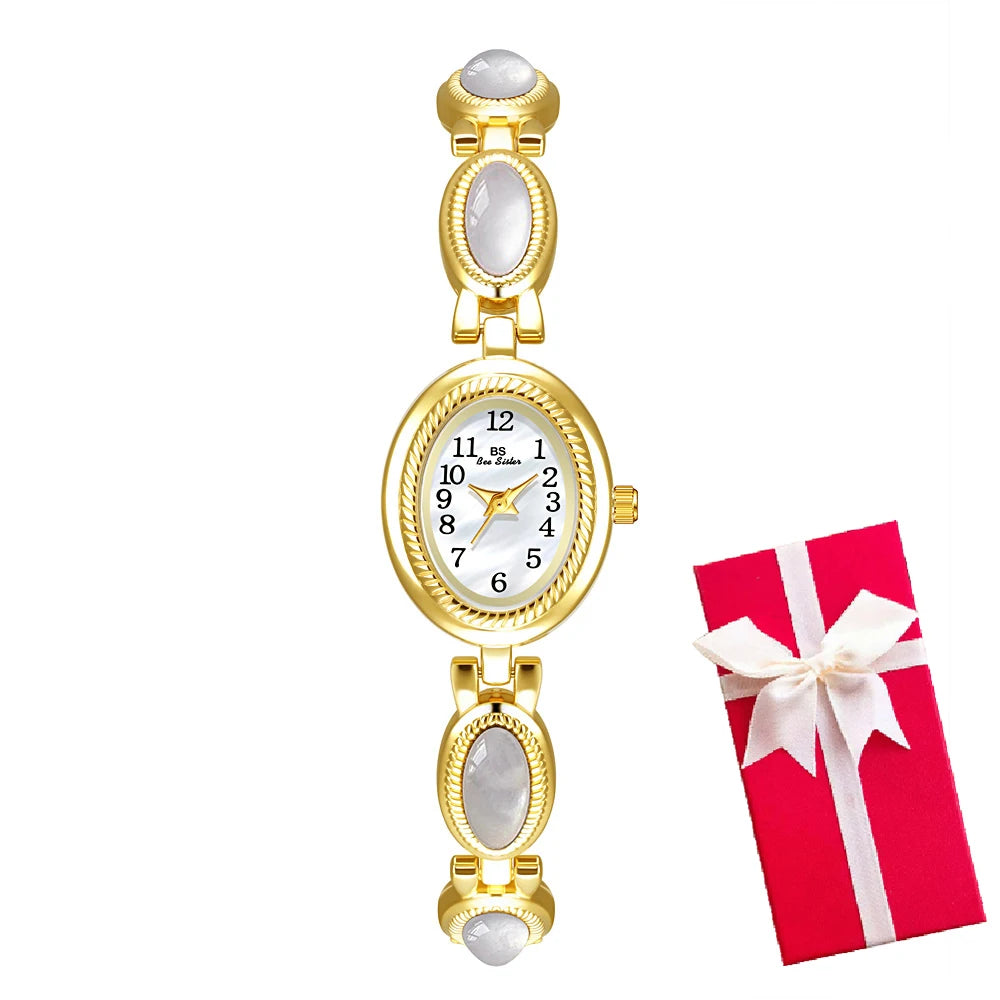 2025 New Women Wrist Watches Luxury Brand Elegant Fashion Ladies Wrist Watches For Female Clock Oval High Quality Gift Dropship