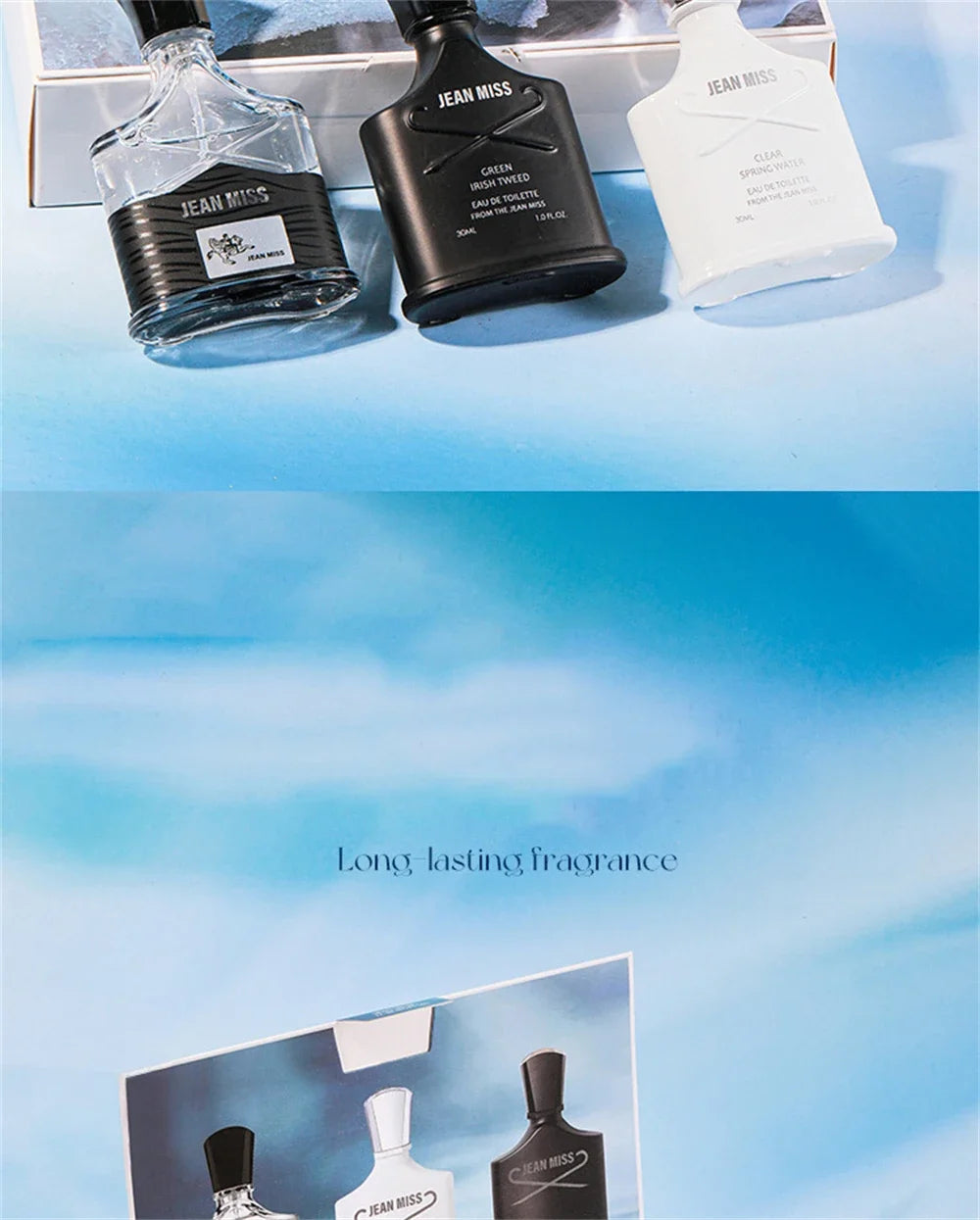 Free Shipping Fresh Natural Perfume Gift Boxs Set Lasting Cologne Scent Perfumy Męskie Charming Man Perfumes Hombres Originales