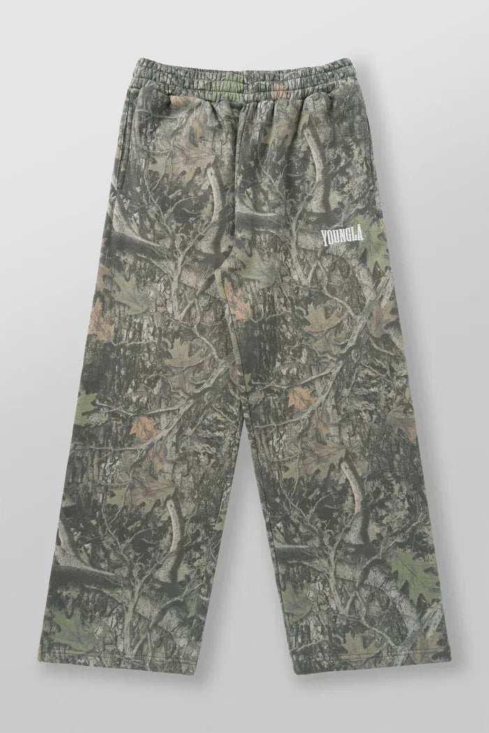 Men's pants New style Spring American digital camouflage print sports fitness Trousers loose and versatile wide-leg pants Man