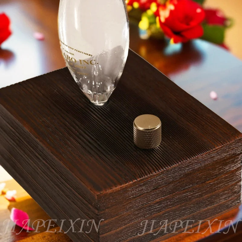 Essential Oil Diffuser Nebulizer Glass Aroma Oil Diffuser Wood Grain rechargeable Professional Scent Machine Nebulizer For Home
