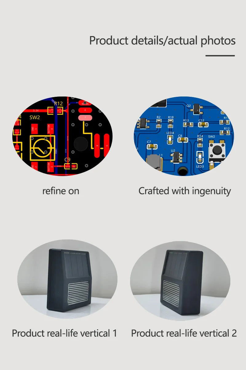 Smart Home Zigbee Solar Charging Real-time Rainwater Detector Smart Life App Controlled Wireless Solar Rain Sensors