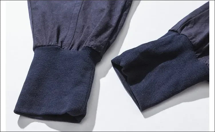 Men Harem Pants Streetwear Cotton Linen Joggers New Baggy Hip Hop Fashion Pants Casual Solid Trousers Male Trendy Sweatpants