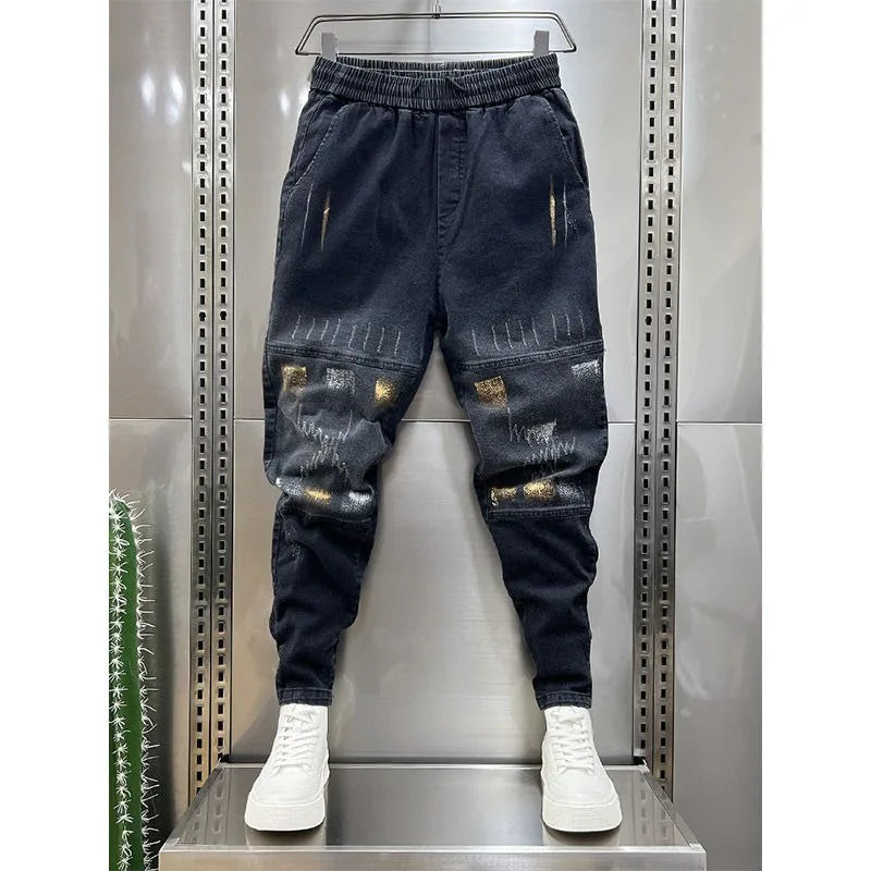 2024 Men's Pants High Street Fashion Joggers Pants Men Casual Men Clothing Haren Pants Streetwear Trousers Men