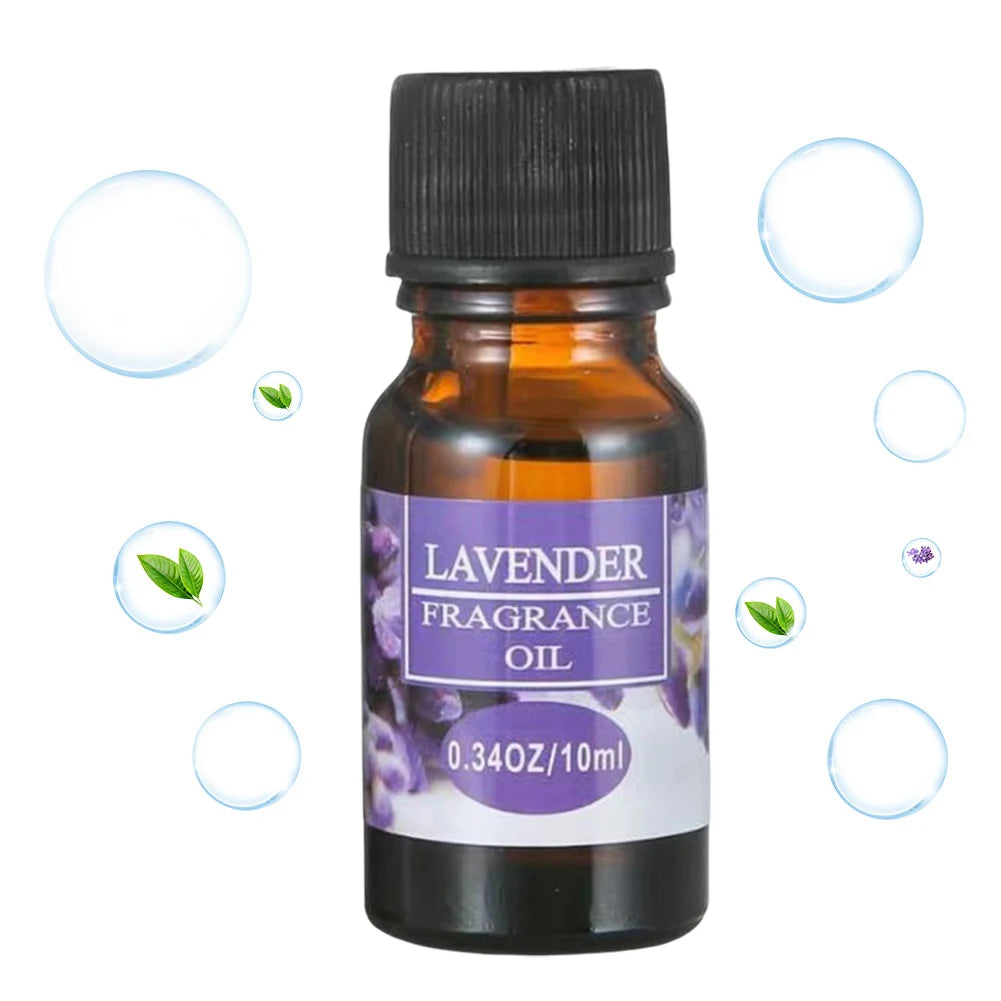 10ML Plant Essential Oil Air Freshener Plant Aromatherapy Oil Water Soluble Car Perfume Refill for Humidifiers Aroma Diffuser