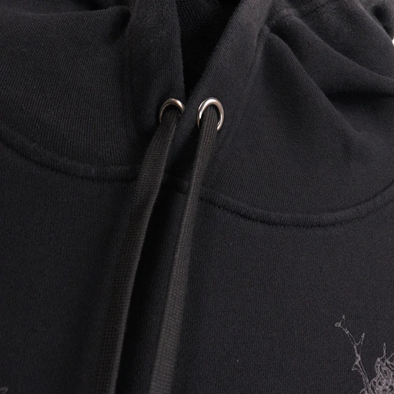 Autumn Winter Blue Light Apricot Who Decides War HoodieMen Women High Quality Real Photos Taken Diamond Studded Pullover