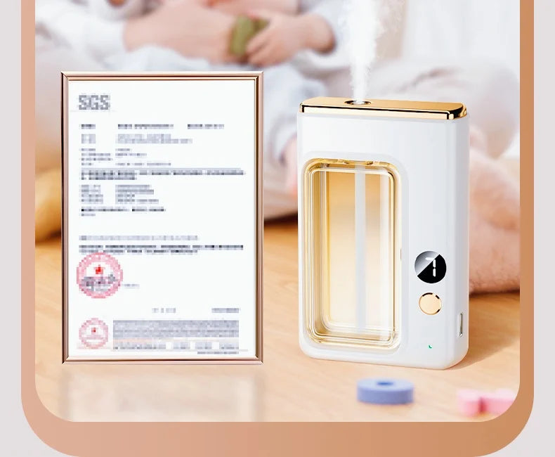 Shangri-La Hilton Aromatherapy Fragrance Atomizer Digital Display 7-Speed Adjustable Aromatic Diffuser for Home & Office