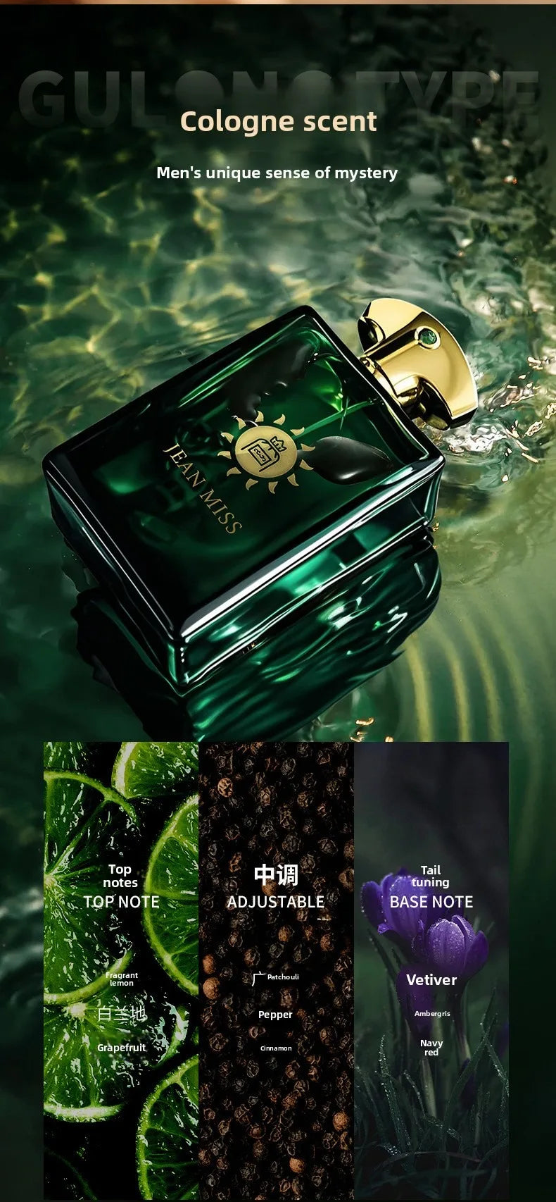 Love Interlude Perfume 100ml Memoirs Men's Perfumes Cologne Men Business Fragrance Lasting Sandalwood Charm Eau De Parfum