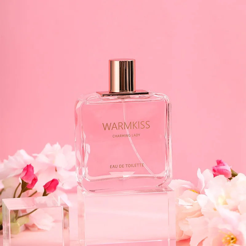 Womens Floral Fragrance Soft Graceful Refreshing Long Lasting Perfume with Romantic Rose Accents and Warm Woody Sensual Finish