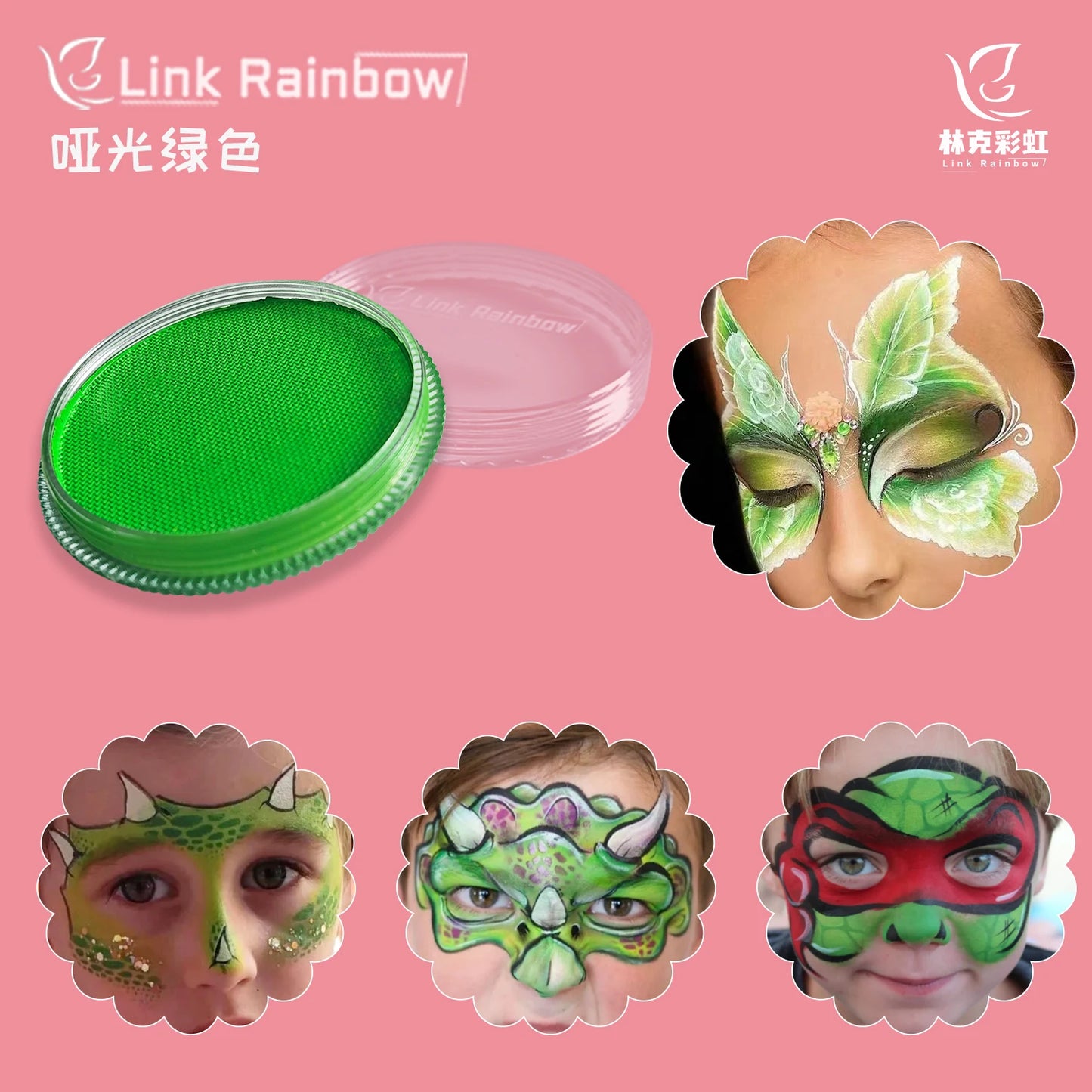 30g Face Paint Professional Matter UV Colors Water Based Makeup Eyeliner Neon Body Art