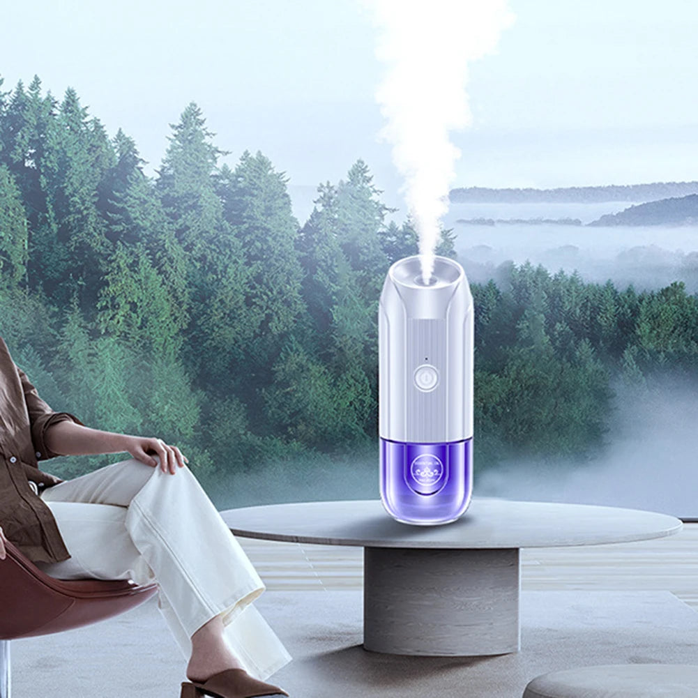 Mini Aromas Diffuser Portable Quiet Large Fog Volume Fragrance Sprayers 3 Modes Automatic Aromatherapys Diffuser For Home