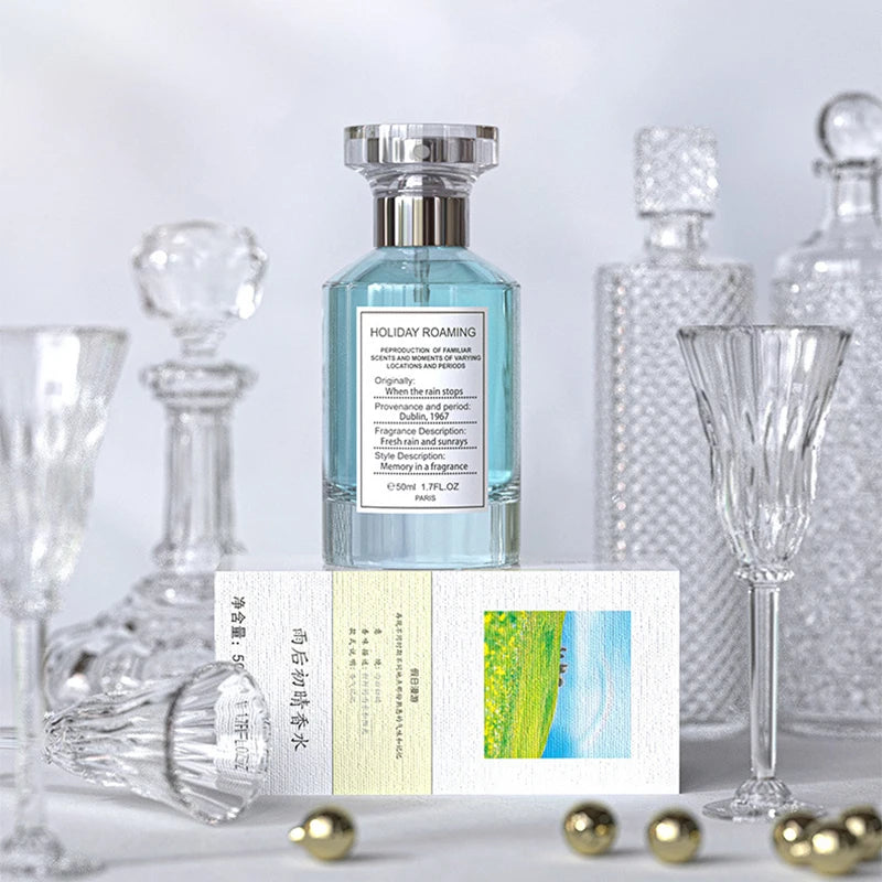 Eau De Toilette Brand Lasting Fragrance Holiday Lazy Floral Fragrance Fresh Vitality Ocean Cologne Charm Unisex Perfume Spray