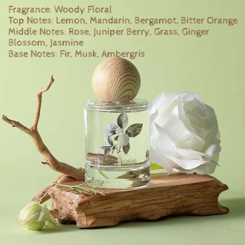 50ml Women Perfume Long Lasting Fresh Natural Elegant Feminine Floral Scent Gentle Captivating Alluring Unique Radiant Essence