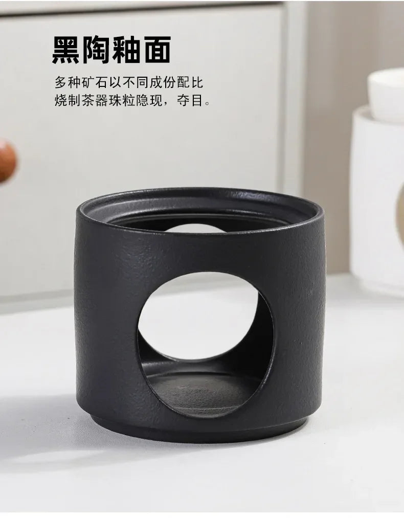 3-in-1 Candle Essential Oil Ceramic Craft Incense Lamp Candleholder Aromatherapy Burner Suitable for Home, Office, Wedding