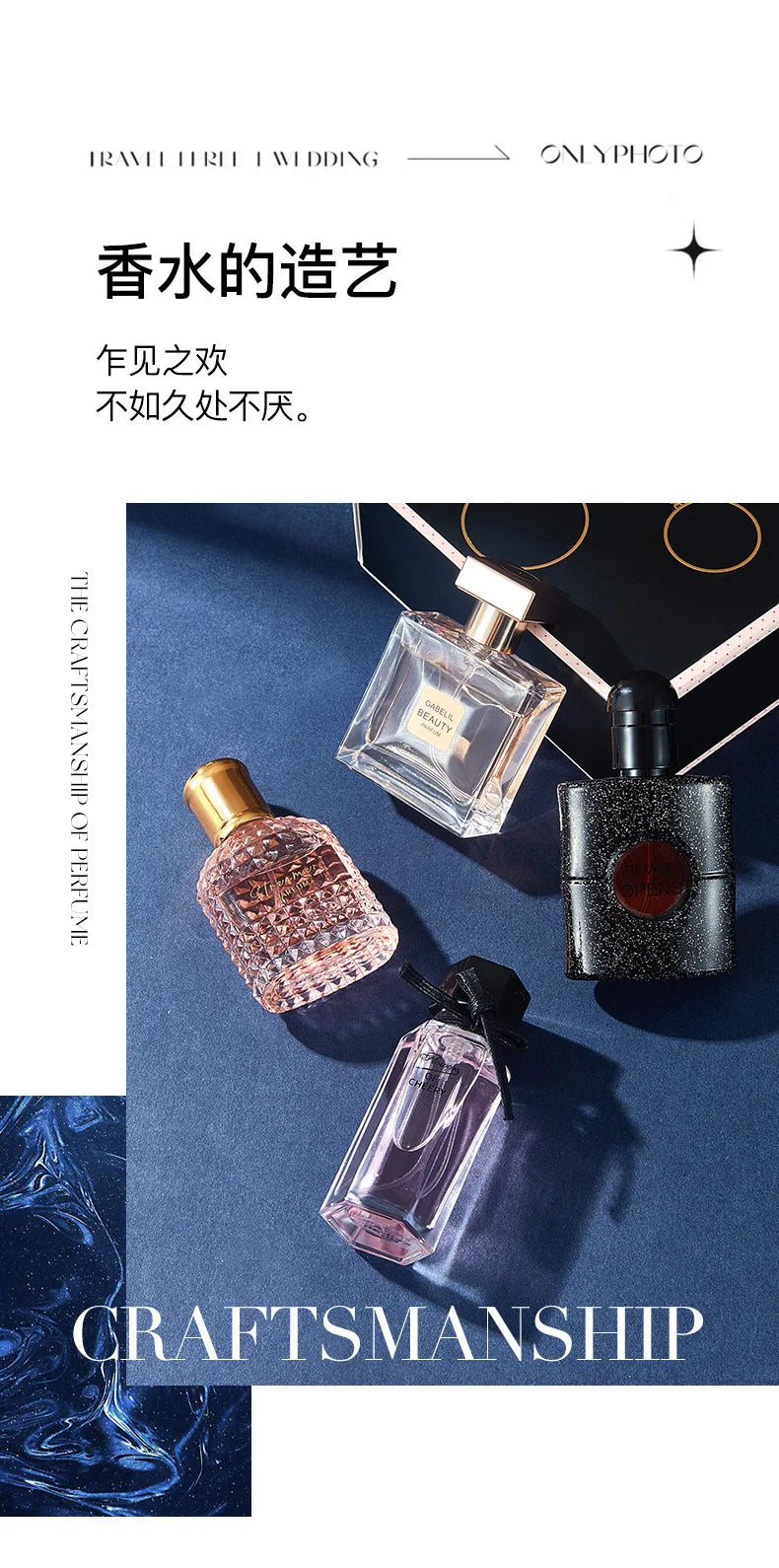 Original Women Perfume Gift Box Perfumes Set 4PCS*25ML Long Lasting Fresh Fragrance Eau De Toilette Gift For Women Men Pheromone