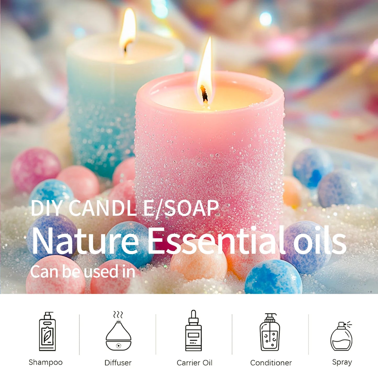 10ml Bubble Gum Essential Oils Bubble Gum Perfume Parfum air freshener Sweet car scent Gifts woman perfumes