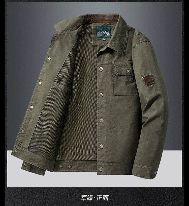 Coat Baseball Jacket Mens Wear Warm Windproof Jacket Male Jackets Simple British Style Mens Cargo New Fashion Bomber Jacket