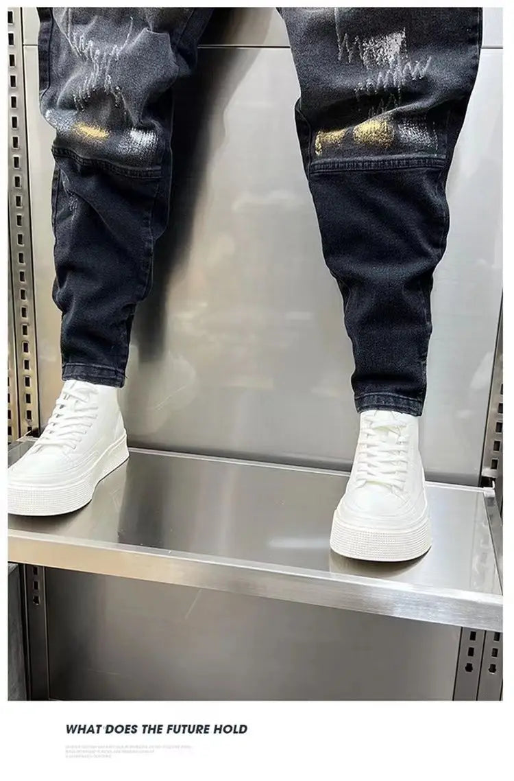 2024 Men's Pants High Street Fashion Joggers Pants Men Casual Men Clothing Haren Pants Streetwear Trousers Men