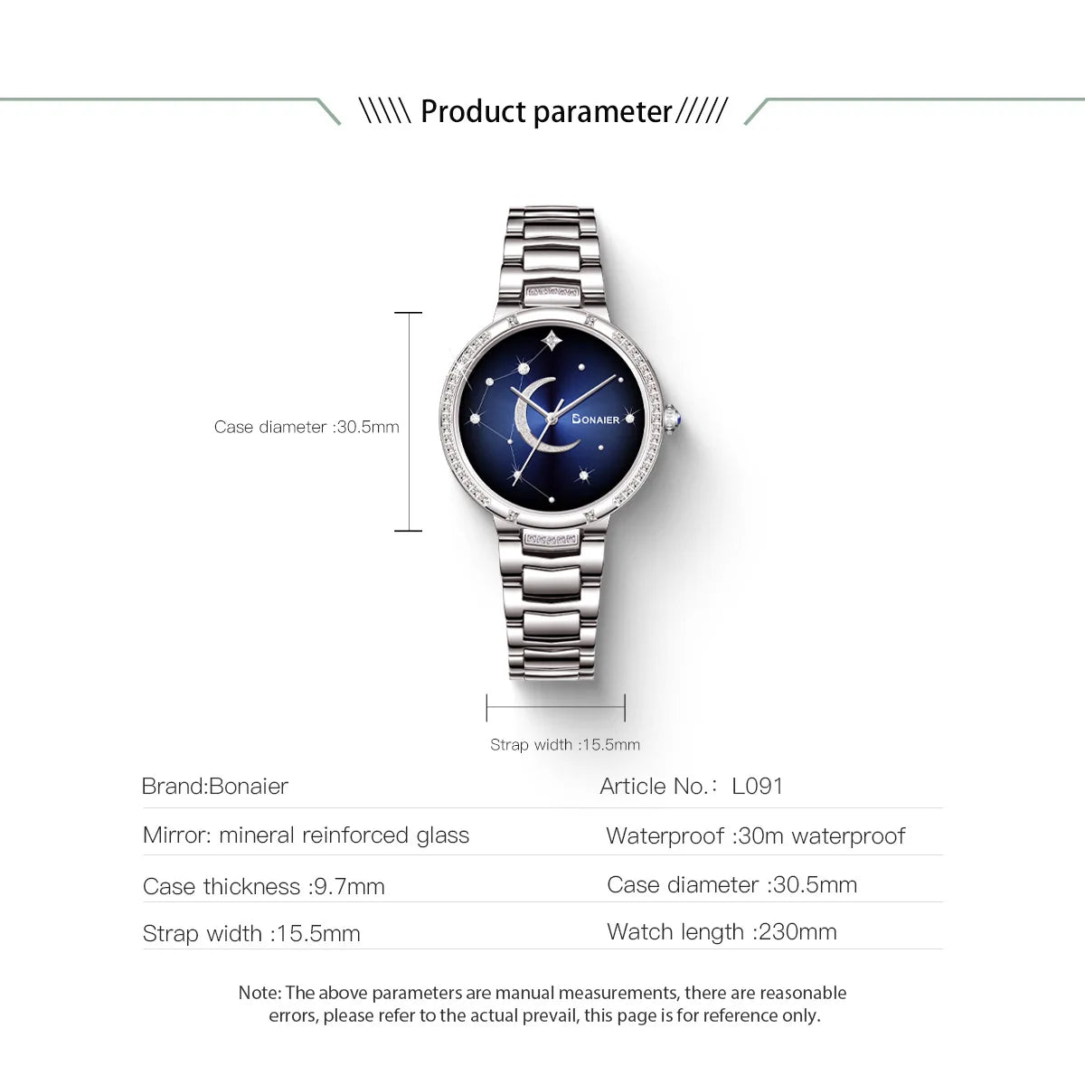 2025 Women's Wristwatch Luxury Brand Watch for Women Elegant Bracelet Waterproof Fashion Quartz Ladies Watches Reloj Para Mujer